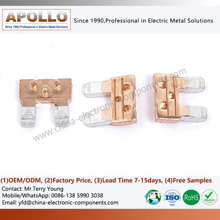AgCu Contact Assemblies For Switchgear