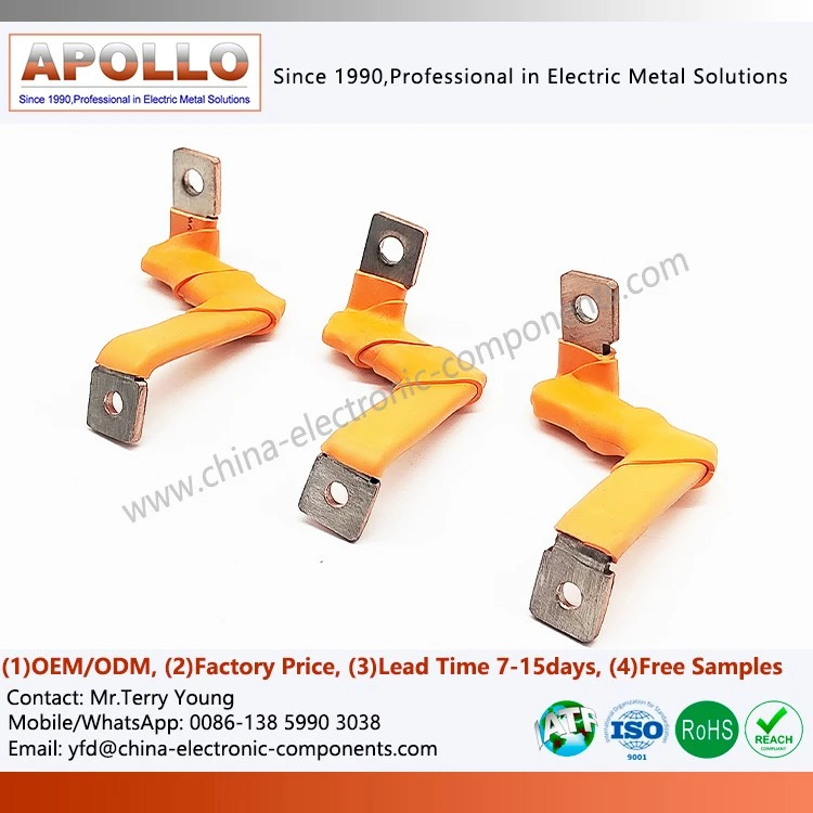Power Battery Busbar with PVC Protective Covers