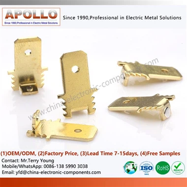 Високо{0}}ефективни решения за електрически контактни нитове: Месингово щампо...