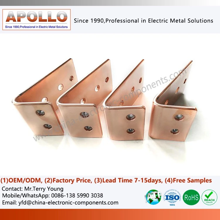 Nickel Plated Copper Flat Bus Bar