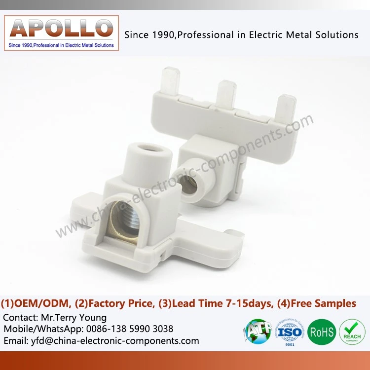 Pole 4 Phase Pin Type Insulated Busbar Pole 4 Phase Pin Type Insulated Busbar