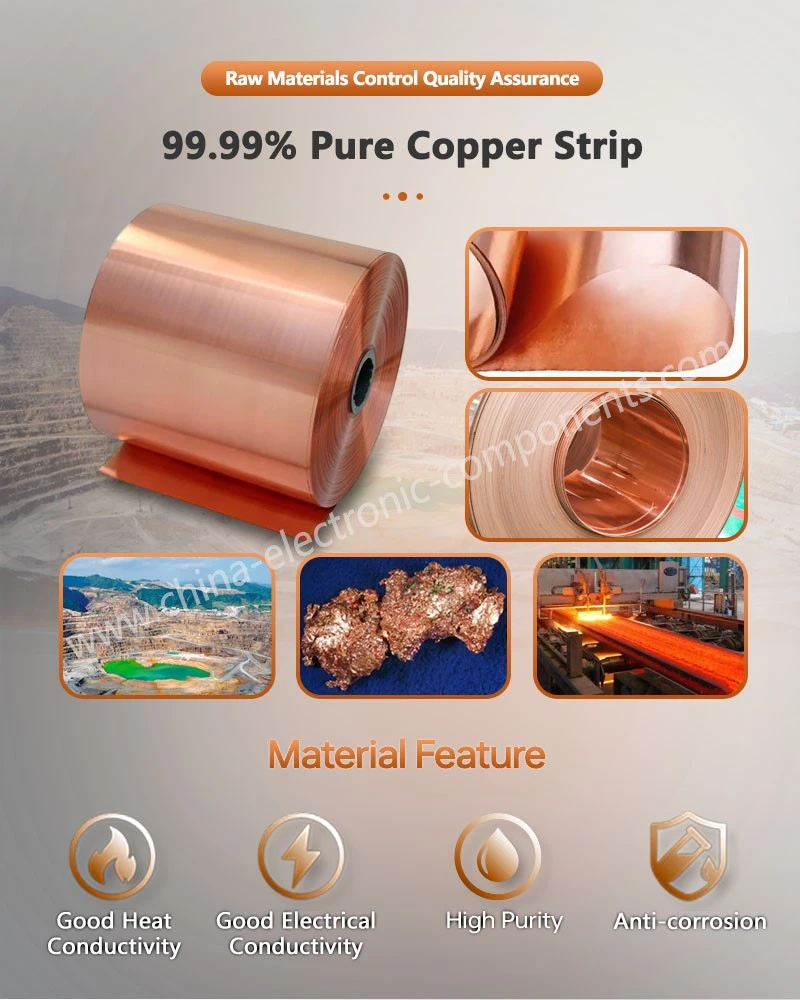 9999 Pure Copper Strip for Copper Stop End Cap 9999 Pure Copper Strip for Copper Stop End Cap
