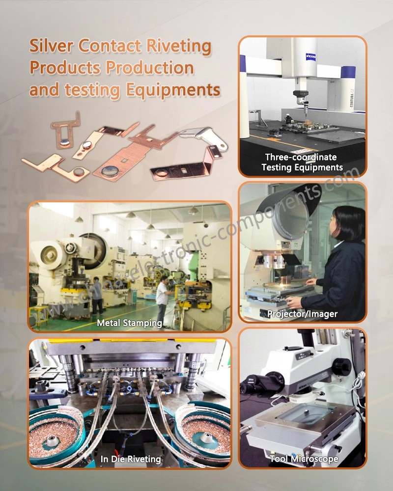 Stamped Metal Rivet Contact Components production and testing equipment- Stamped Metal Rivet Contact Components production and testing equipment-