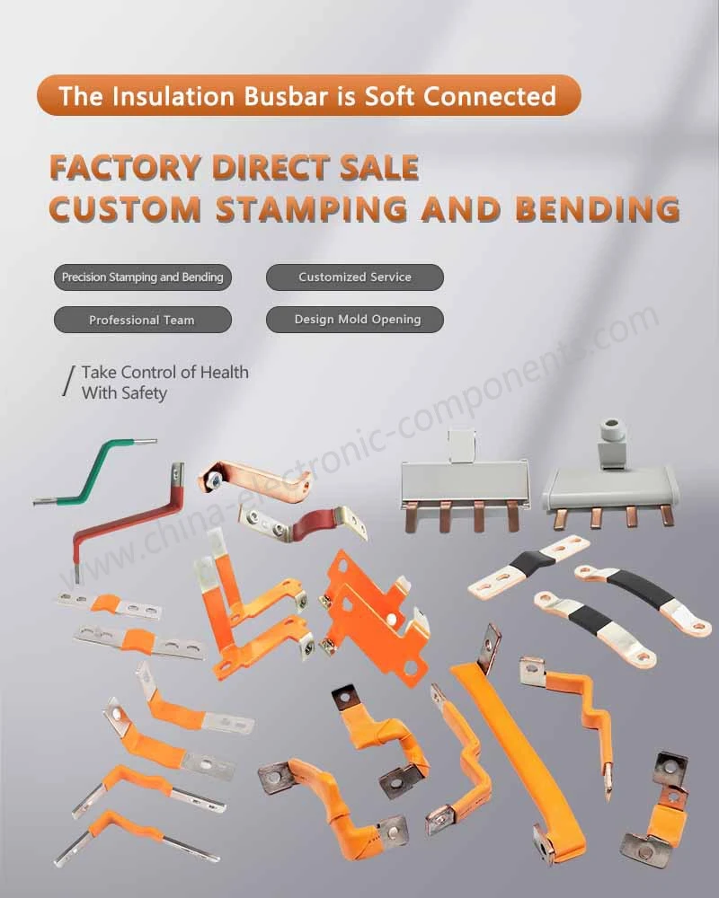 The Dipped Insulated Copper Busbar is Soft Connected The Dipped Insulated Copper Busbar is Soft Connected