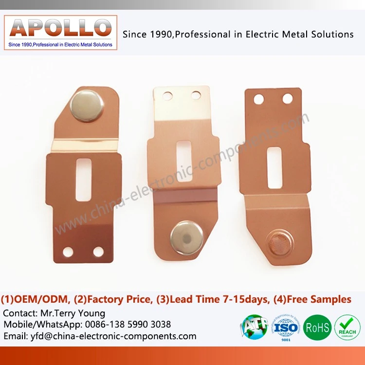 Silver Contact Rivet with Stamping Part