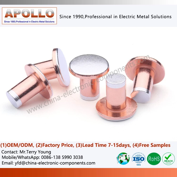 Electrical Tri Metal Rivet
